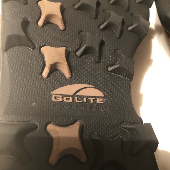 GoLite Men’s Brown/ Orange Hiking Shoes Size 12.5 - Picture 10 of 11